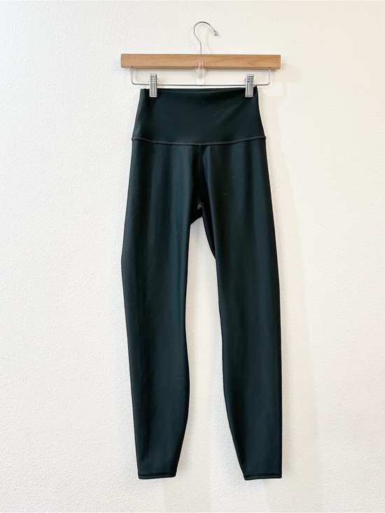 ALO Yoga Pants - Alo Yoga 7/8 High-Waist Airlift Legging Midnight Green Size XS